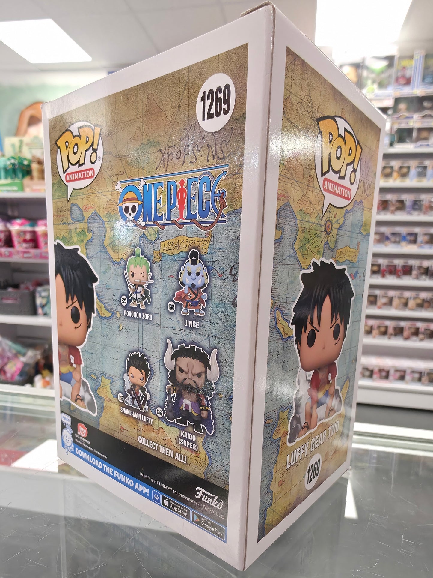 POP! Anime: One Piece: Luffy Gear Two 1269 (Chase)