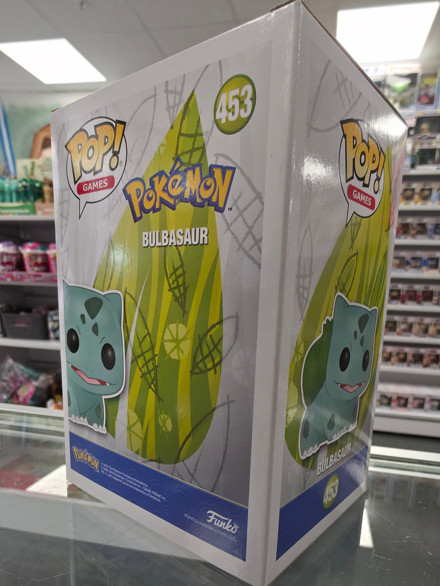 POP! Pokemon: Bulbasaur 453 Flocked