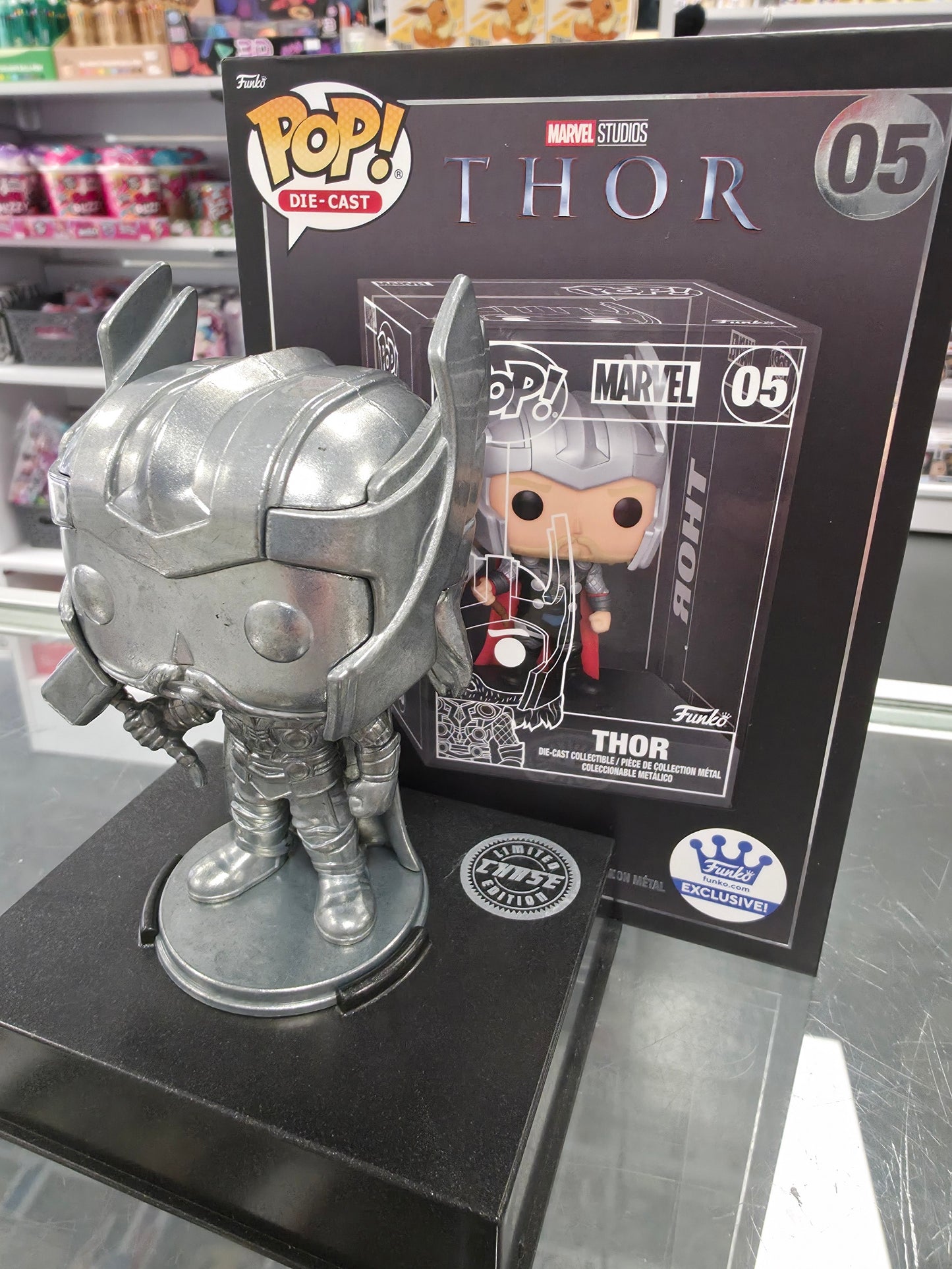 POP: Die-Cast: Marvel: Thor 05 Silver Chase