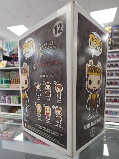 POP: Game of Thrones: Renly Baratheon 12
