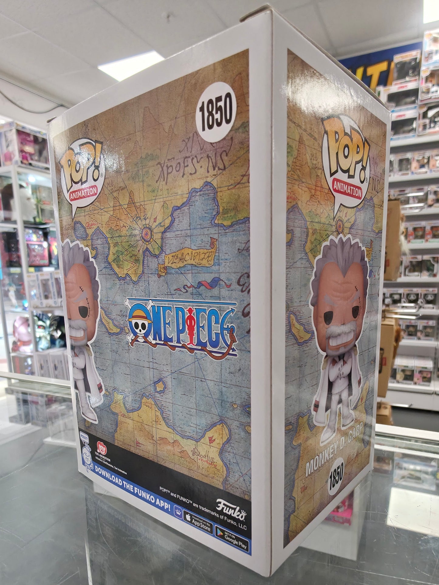 POP: Animation: One Piece: Monkey D. Garp 1850