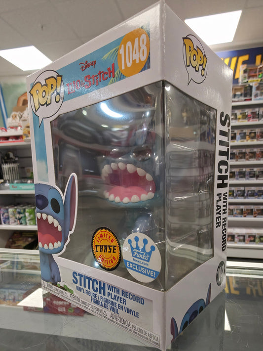POP! Disney: Stitch with Record Player 1048 Chase
