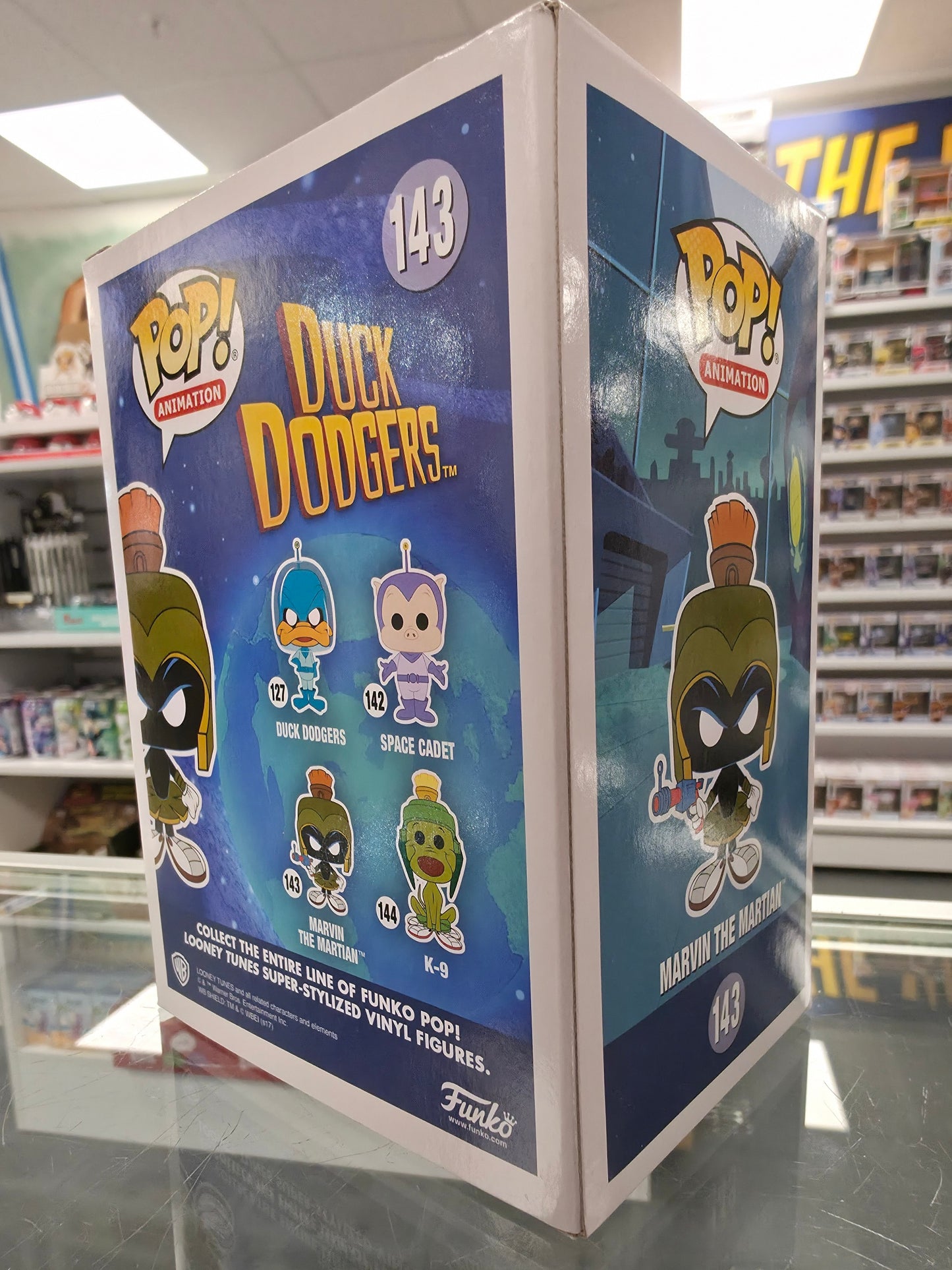 POP: Duck Dodgers: Marvin Martian 143 Neon Pink