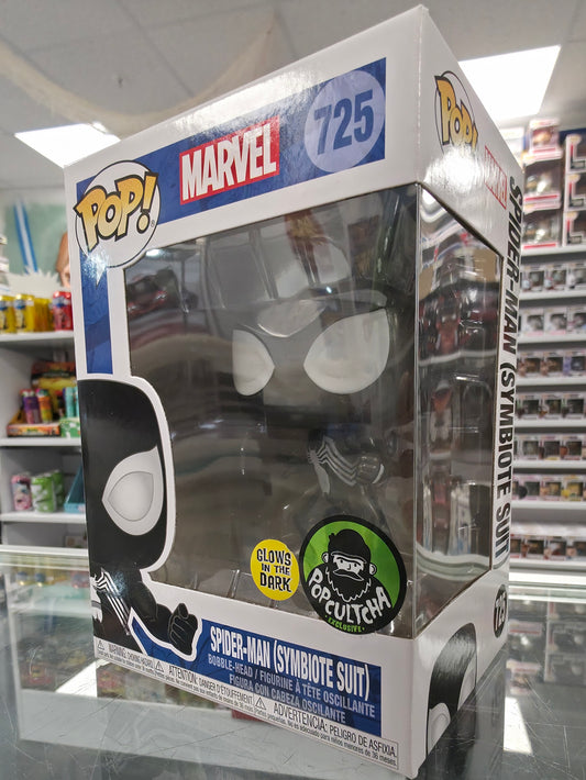 POP!: Marvel: Spider-Man 725 (Symbiote Suit) GITD