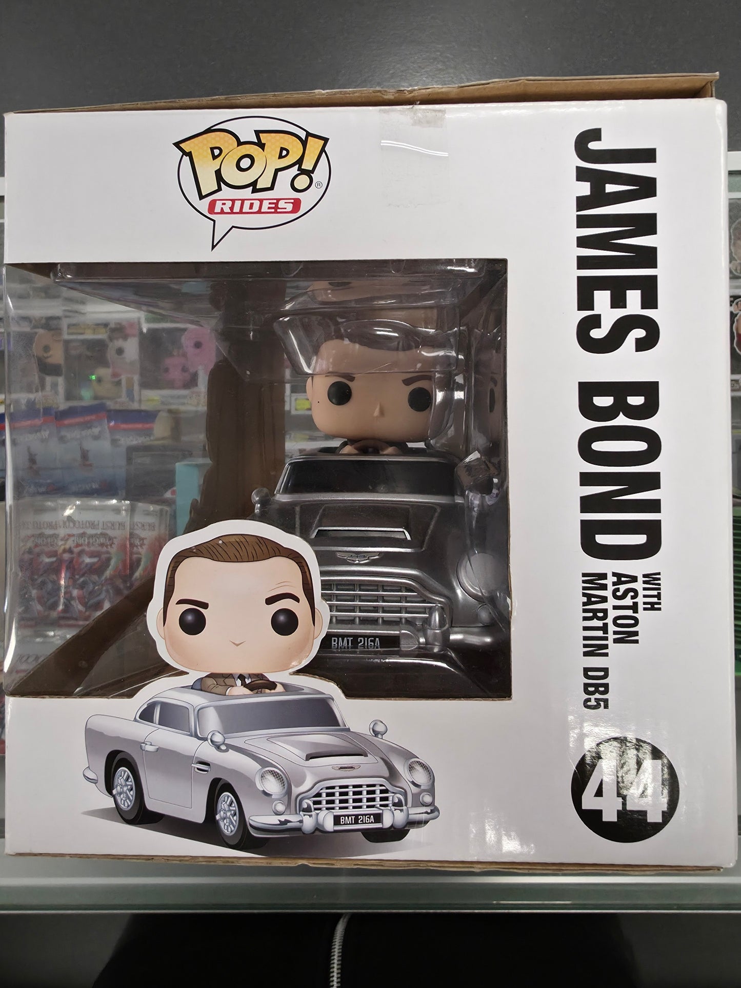 POP Rides: James Bond: Aston Martin w/Connery