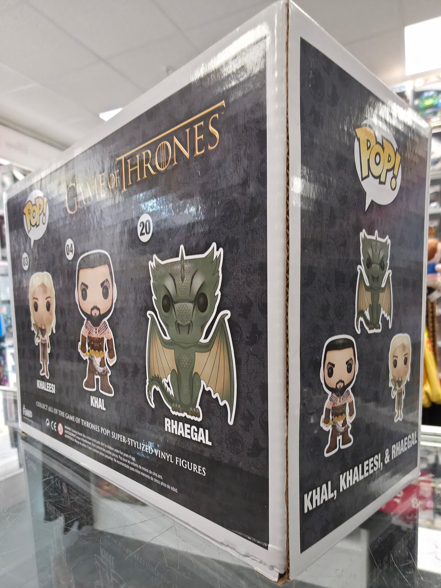 POP: GOT: Khal, Khealeesi & Rhaegal