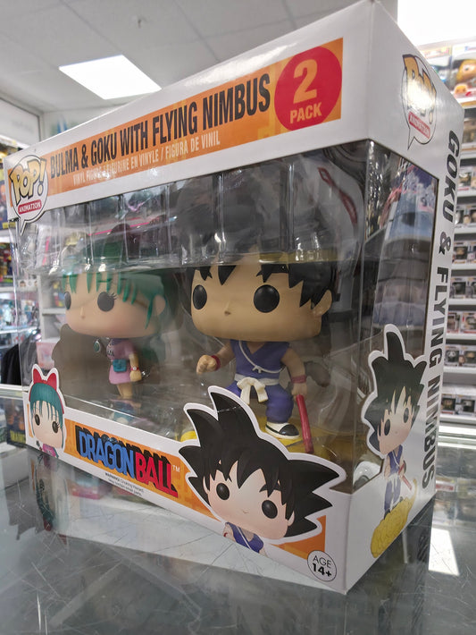 POP: Dragonball: Bulma & Goku With Flying Nimbus