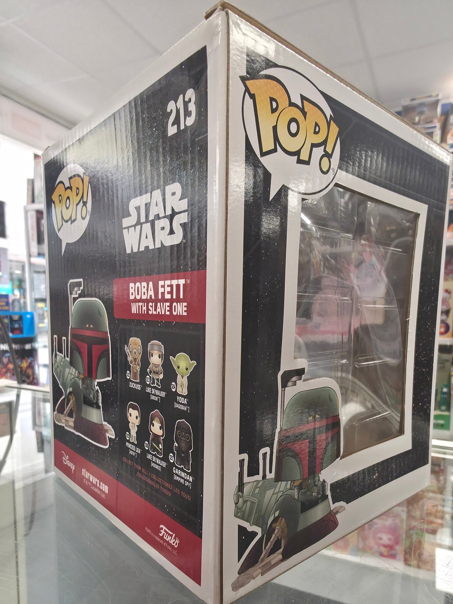 POP:Deluxe: SW: Boba Fett With Slave 1 NYCC 2017