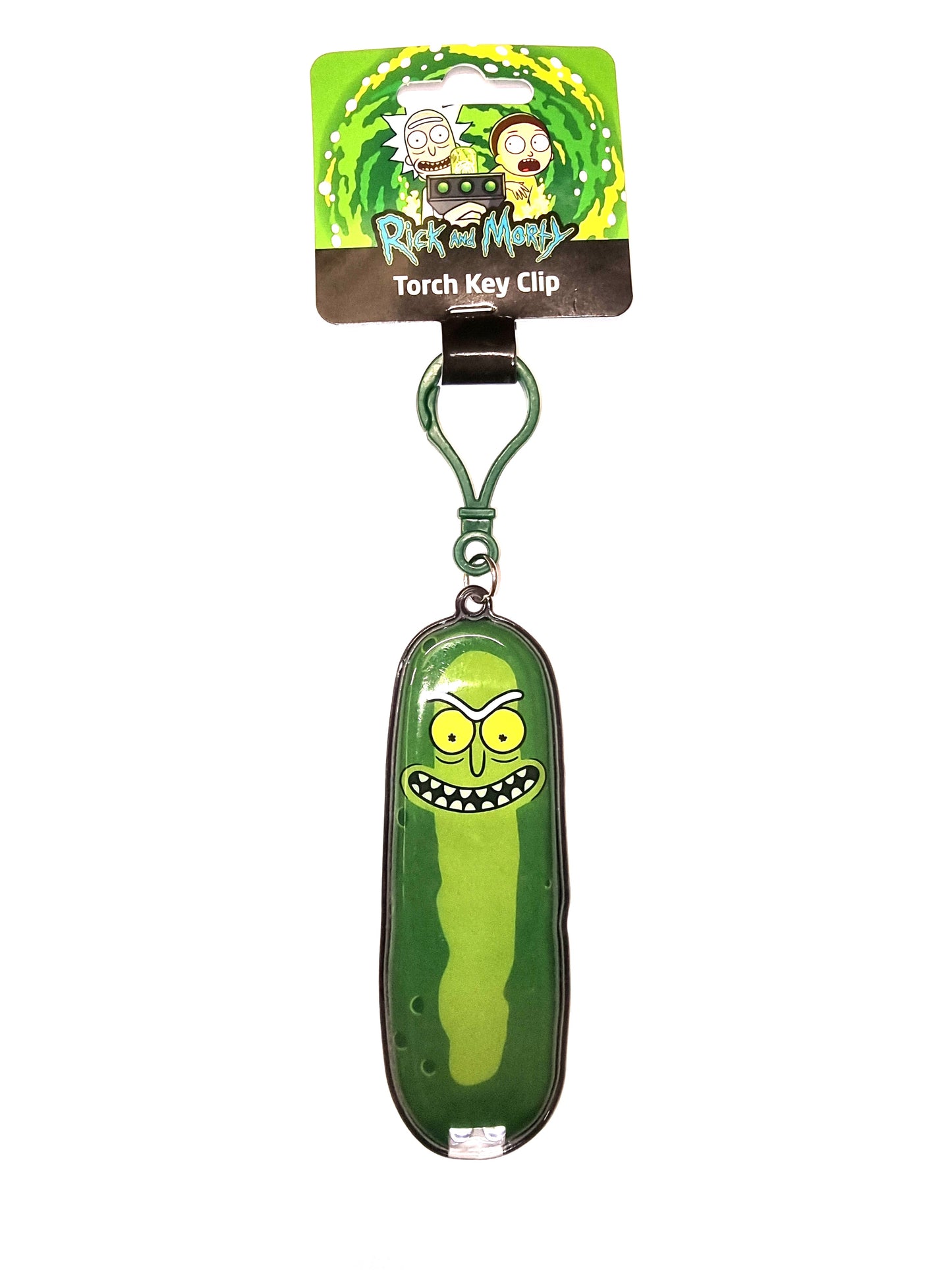 Rick and Morty (Pickle Rick) Torch Keyclip