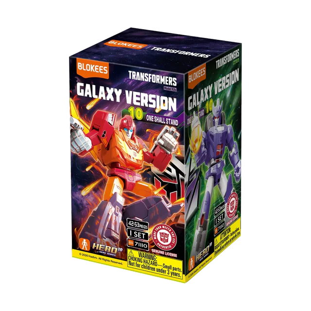 Transformers Galaxy Version 10 "One Shall Stand" Blokees Model Kit
