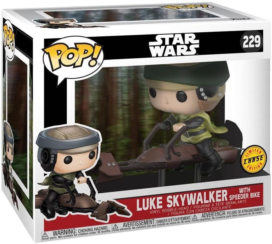 POP: Luke Skywalker with Speeder 229 Chase