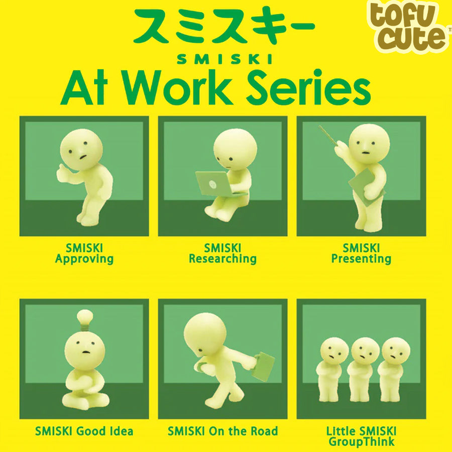 Smiski At Work Mini Figures