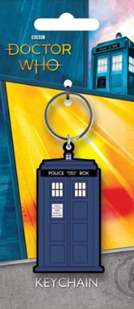 Doctor Who (Tardis) PVC Keychain
