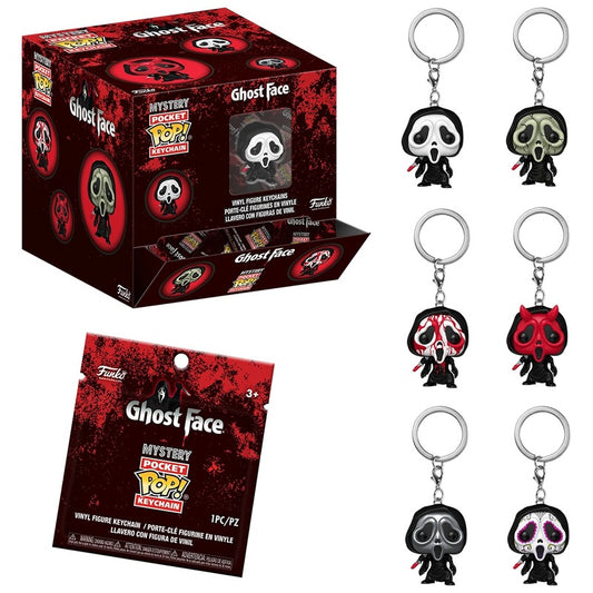 POP Keychain: Ghost Face Mystery Pocket Keychain