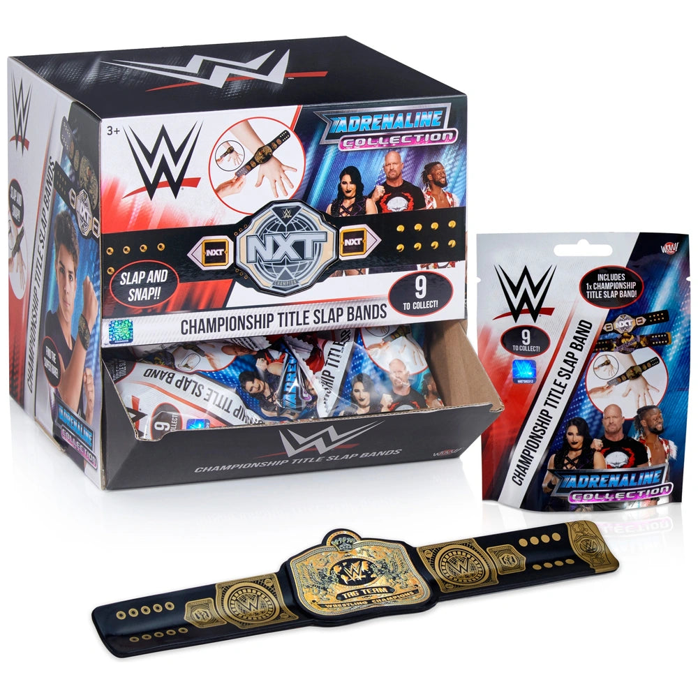 WWE Championship Title Slap Bands S3