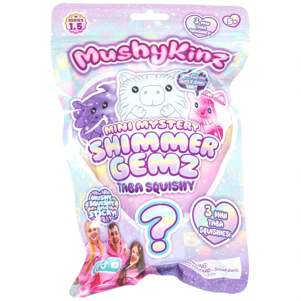 Mushykinz - Squishy Gemz Taba Squishy 3PK