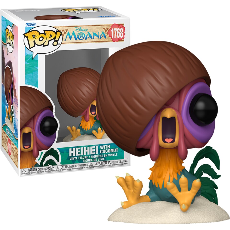 POP: Disney: Moana: Hei Hei w/Coconut 1768