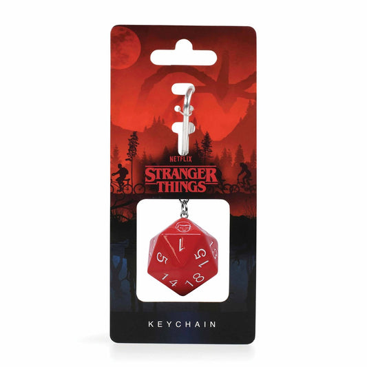 Stranger Things D20 Polyresin Keychain