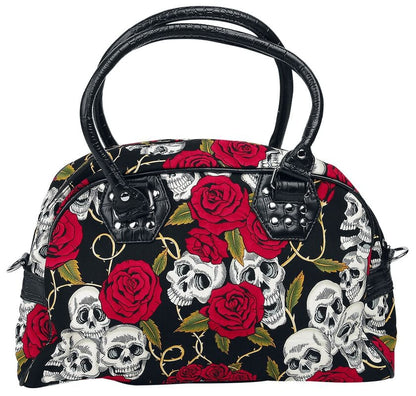 Banned Apparel: Skull & Roses Handbag