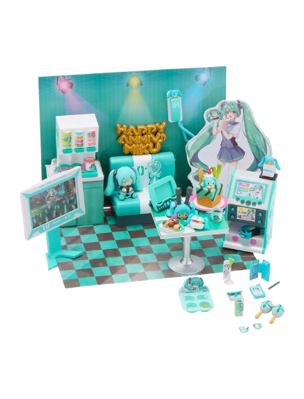 Hatsune Miku Mini Figures Karaoke Display