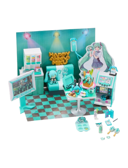 Hatsune Miku Mini Figures Karaoke Display