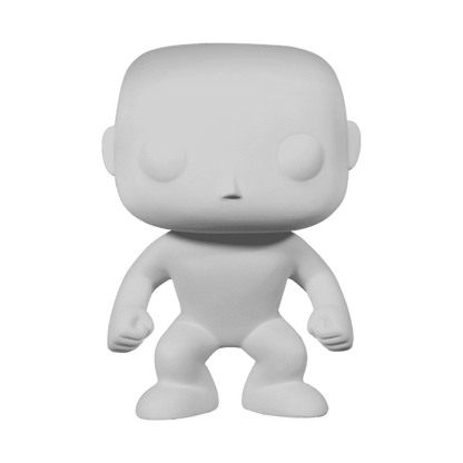 POP! Custom: DIY: POP Male (White/Grey)