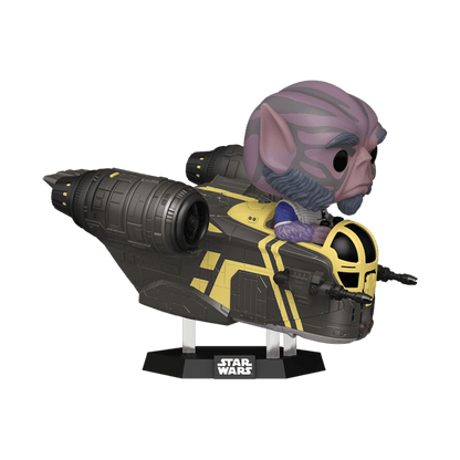 POP! Rides Deluxe: The Mandalorian & Grogu - Zeb Orrelios in Razor Crest