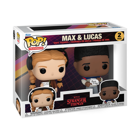POP TV: Stranger Things S4- Max & Lucas 2PK
