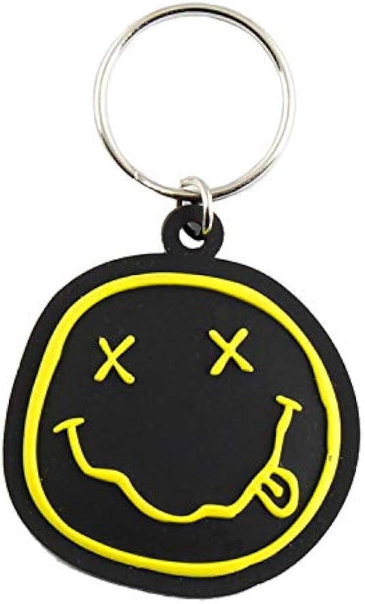 Nirvana (Smiley) PVC Keychain