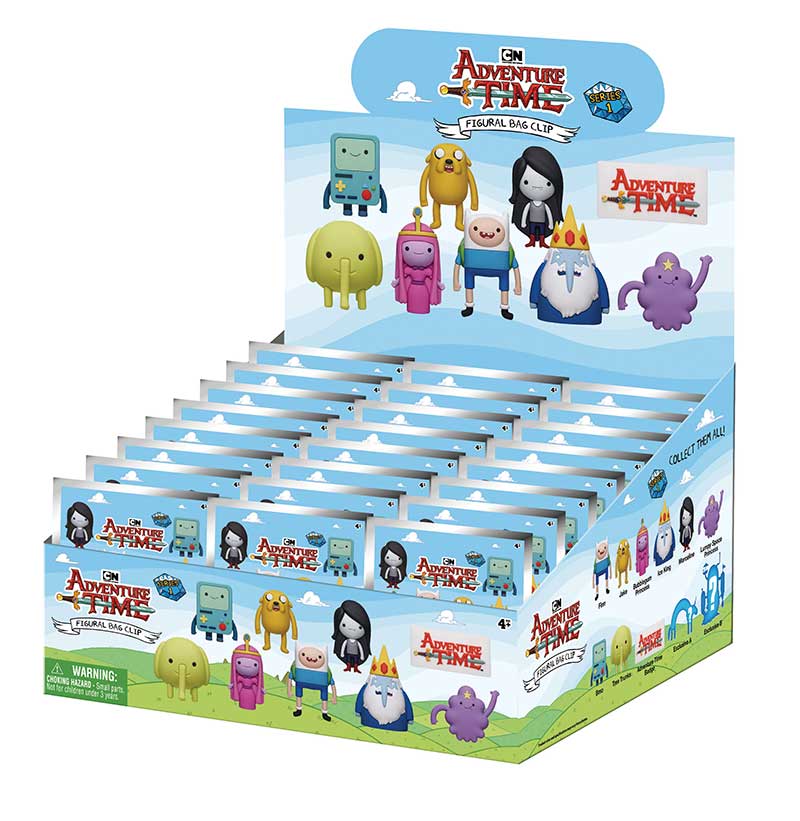 Adventure Time 3D PVC Bag Clips Series 1