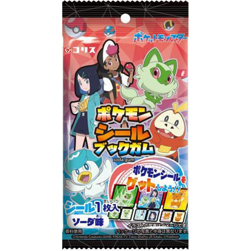 Coris Pokemon Seal Book Soda Gum 3.5g