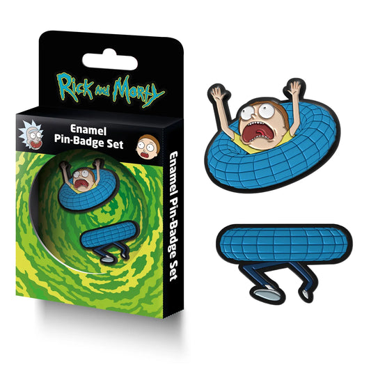 Rick and Morty (Wormhole) Pin Badge Set