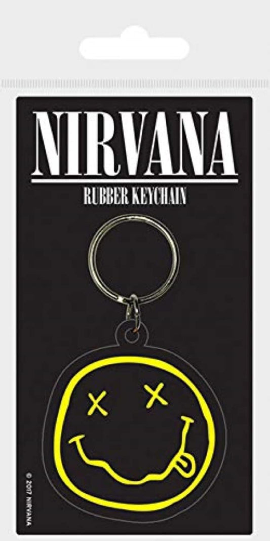 Nirvana (Smiley) PVC Keychain