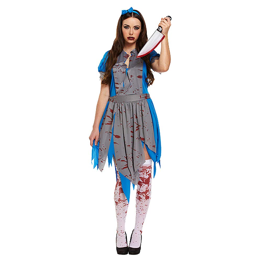Horror Alice (One Size) Adult’s Fancy Dress Costum