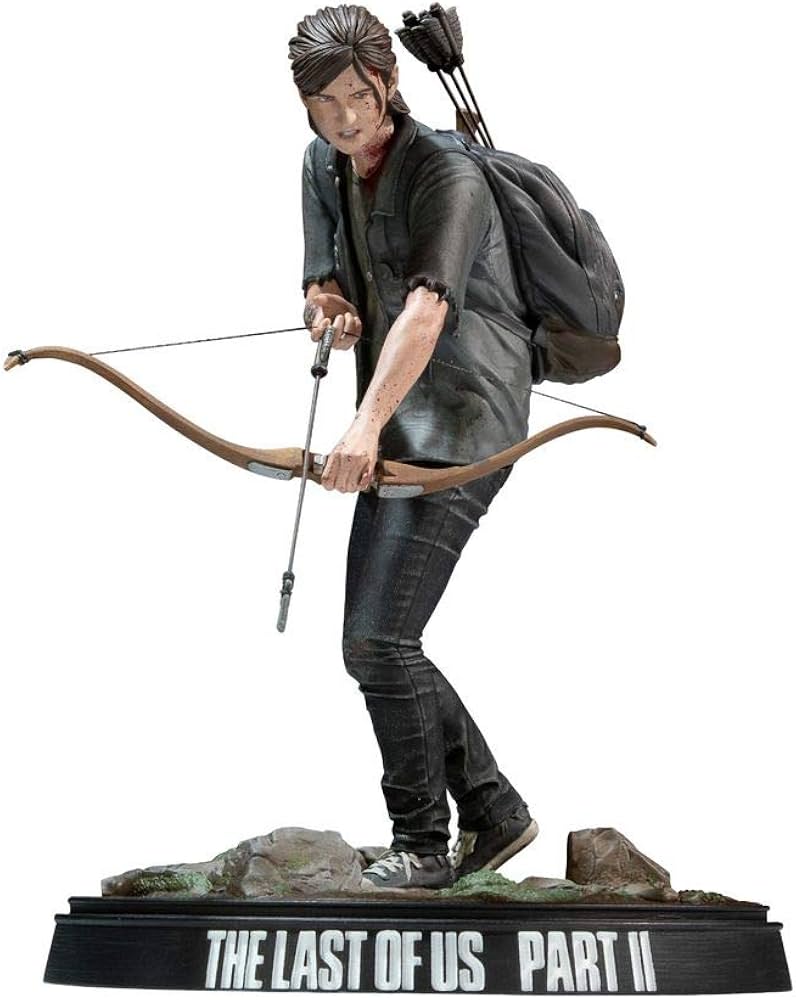 8~ The Last of Us Part 2 Ellie With Bow Figure