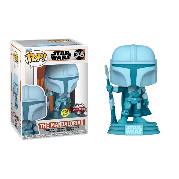 POP: Star Wars: The Mandalorian Holographic GITD