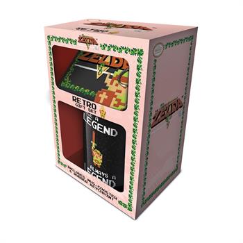 Zelda (Retro) Mug & Coaster Gift Set