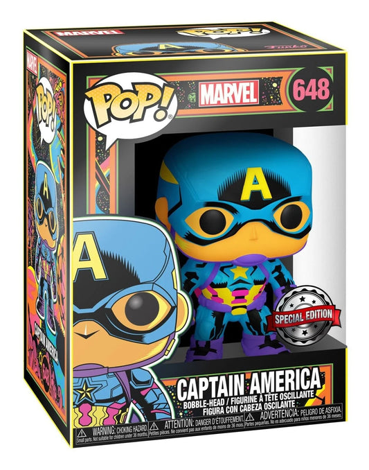 POP Marvel: Captain America 648 (Blacklight)