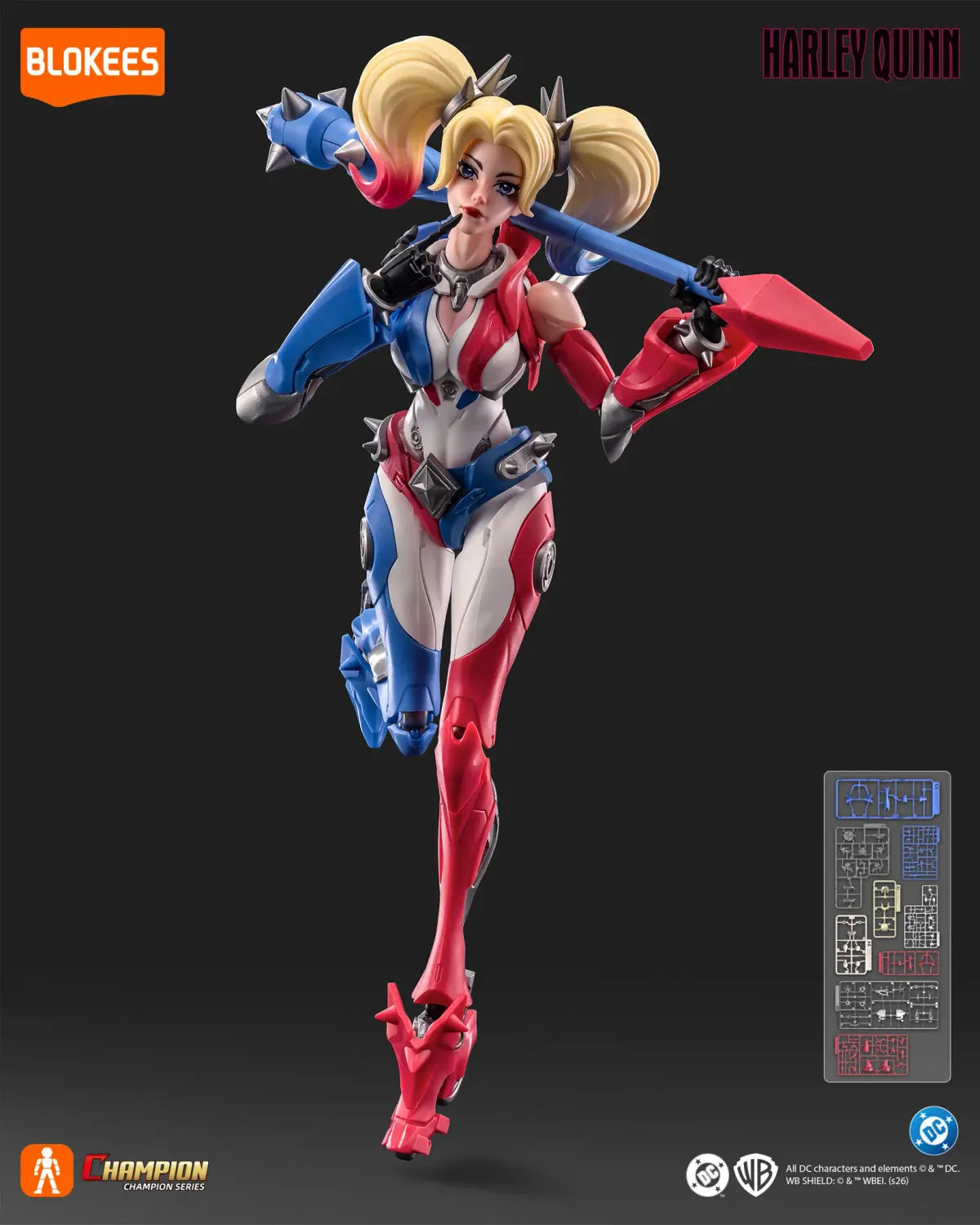Blokees DC CC04 Harley Quinn