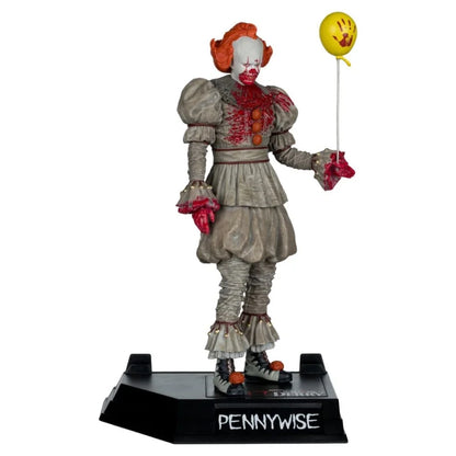Pennywise (Bloody) Movie Maniacs Figure - IT: Welcome to Derry