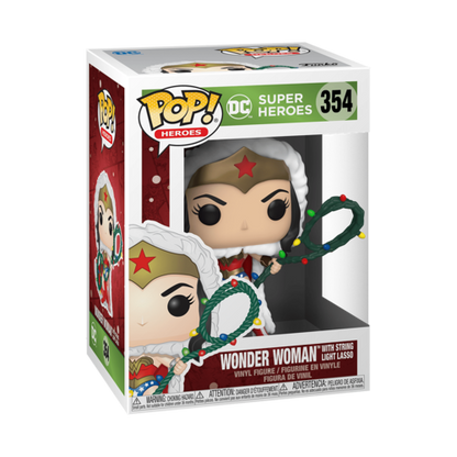 POP Heroes: DC Holiday: Wonder Woman w/light Lasso