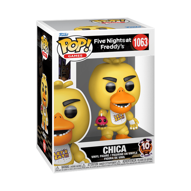 POP! Games: Five Nights at Freddy's 10th Anniversary - Chica #1063