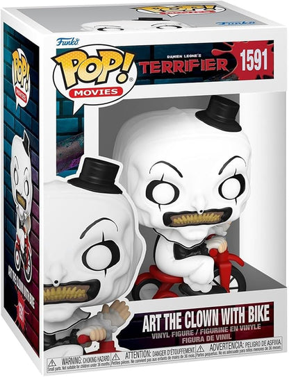 POP! Movies: Terrifier - Art the Clown with Bike #1591