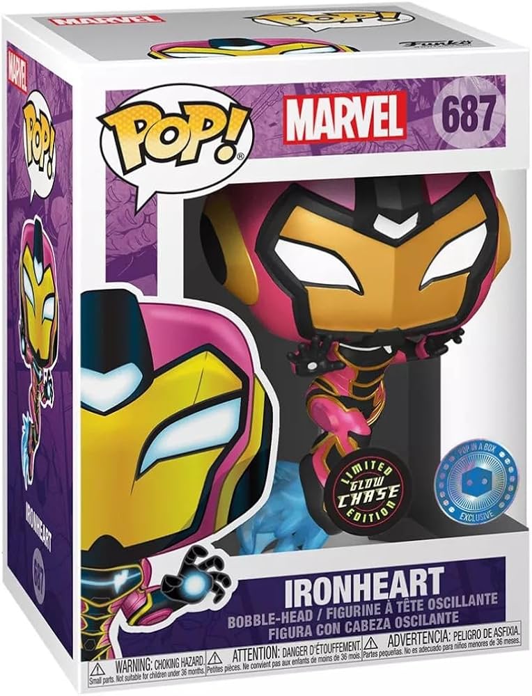 POP! Marvel: Ironheart (Glow Chase)
