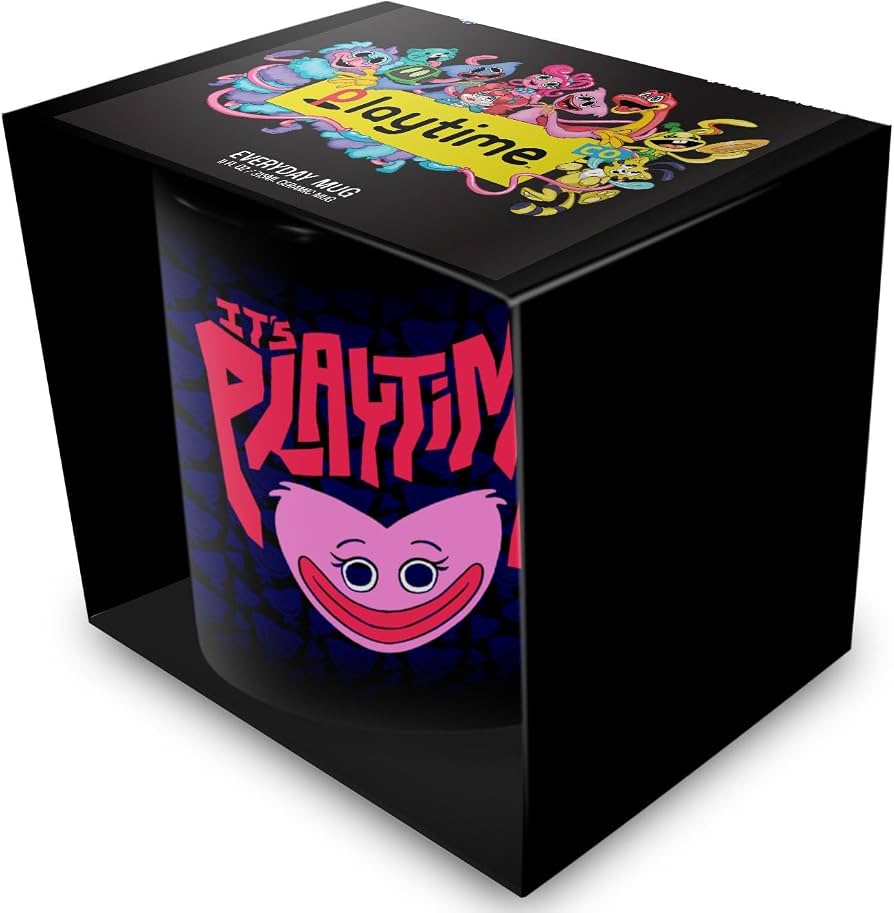 Poppy Playtime (Kissy Missy) Black Mug
