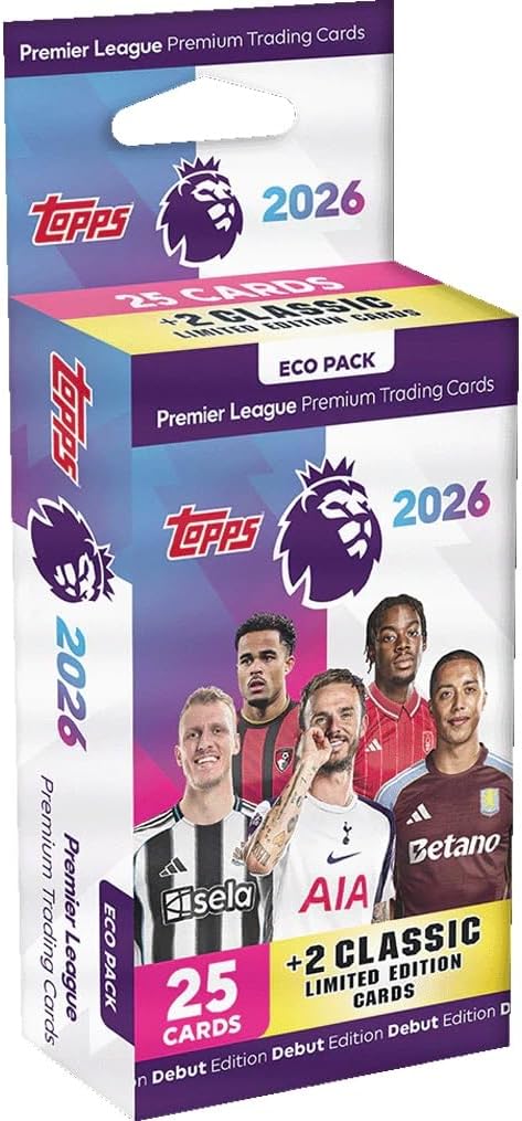 Topps Premier League 2025/26 Eco Pack