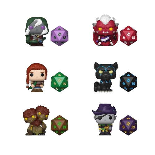 Bitty POP + Dice: Dungeons & Dragons S1