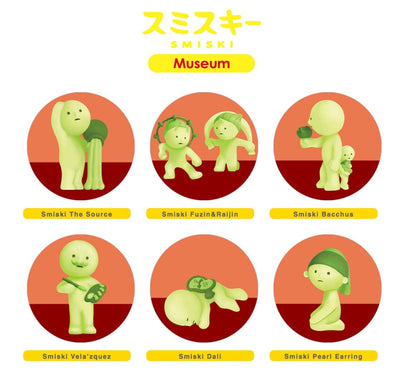 Smiski Museum Mini Figures
