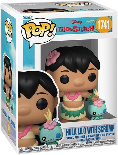 POP! Disney: Lilo & Stitch S4 - Hula Lilo with Scrump