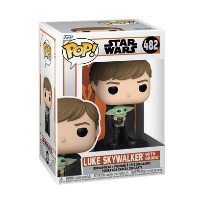 POP Star Wars: Mandalorian: Luke With Child 482